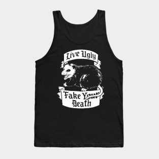 Live Ugly Possum Tank Top